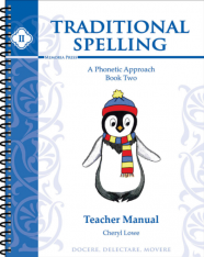 Traditional Spelling II Teacher Manual